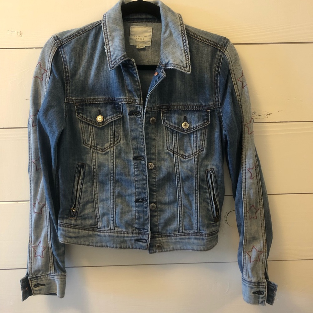 American Eagle denim jacket - XS